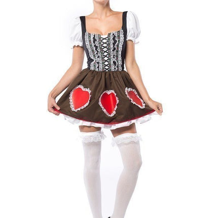 Robe Dirndl Oktoberfest Heart