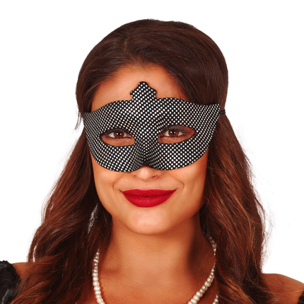 Masque Noir Argent