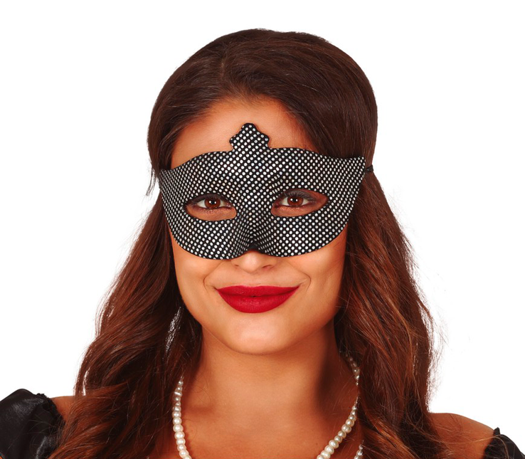 Masque Noir Argent