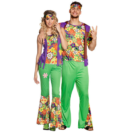 Costume Hippie Homme Fleur