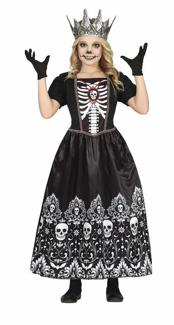 Costume d'Halloween Gothique Fille Reine