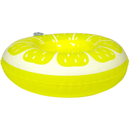 Porte-gobelet gonflable au citron 17cm