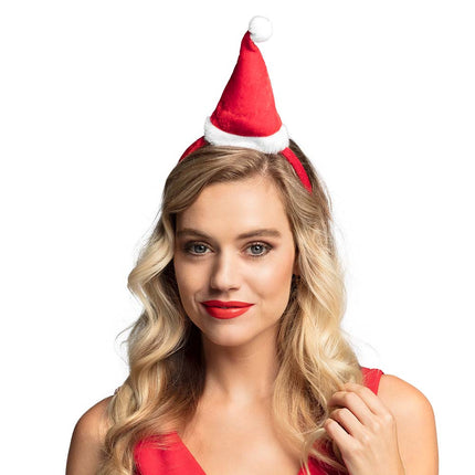 Bandeau de Noël Bonnet de Noël Rouge