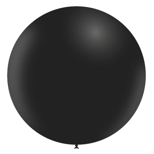 Ballon géant noir XL 91cm