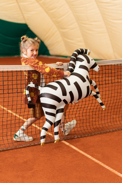 Ballon à l'hélium Zebra vide 1.15m