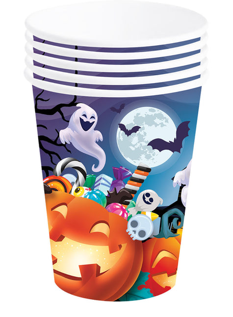 Tasses d'Halloween Citrouilles 240ml