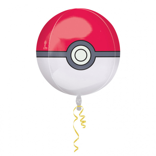 Pokemon Ballon à l'hélium Pokeball 40cm vide