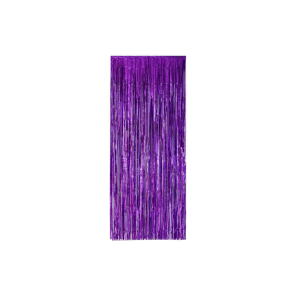 Film de rideau de porte violet 2.4m