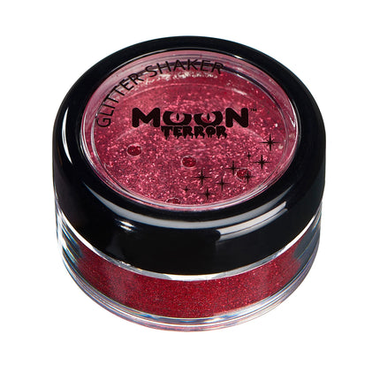 Moon Terror Halloween Glitter Shakers Blood Red 5g