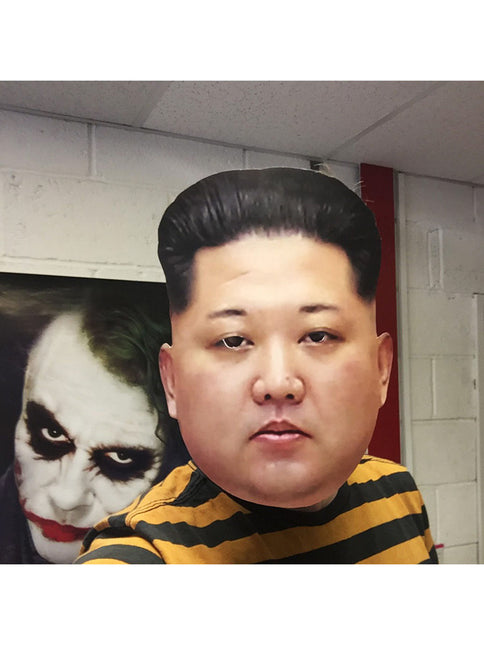 Masque de Kim Jong Un