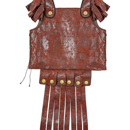 Armure romaine marron