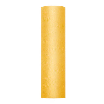 Rouleau de tulle jaune 30cm 50m