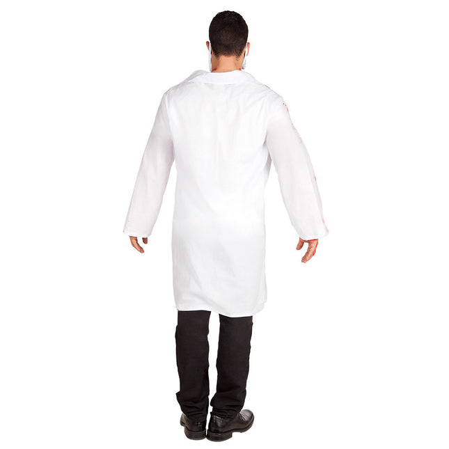 Costume de médecin d'Halloween Blanc