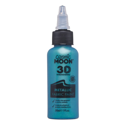 Peinture pour tissu Cosmic Moon Metallic Vert 30ml