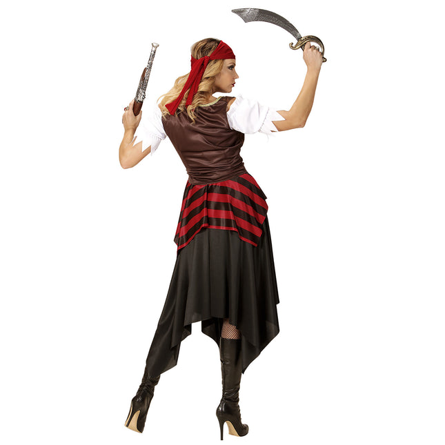 Robe Pirate Rouge Dames