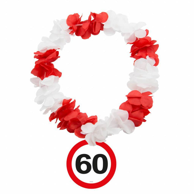 Panneau de signalisation Hawaii Wreath 60 Years