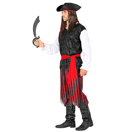 Costume de pirate homme rayé