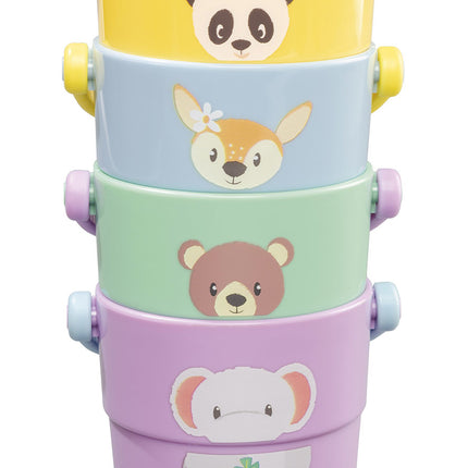 Ensemble de seaux de bain Friends From Studio Circus 4pcs