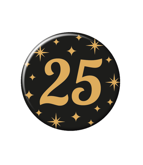 25 ans de bouton