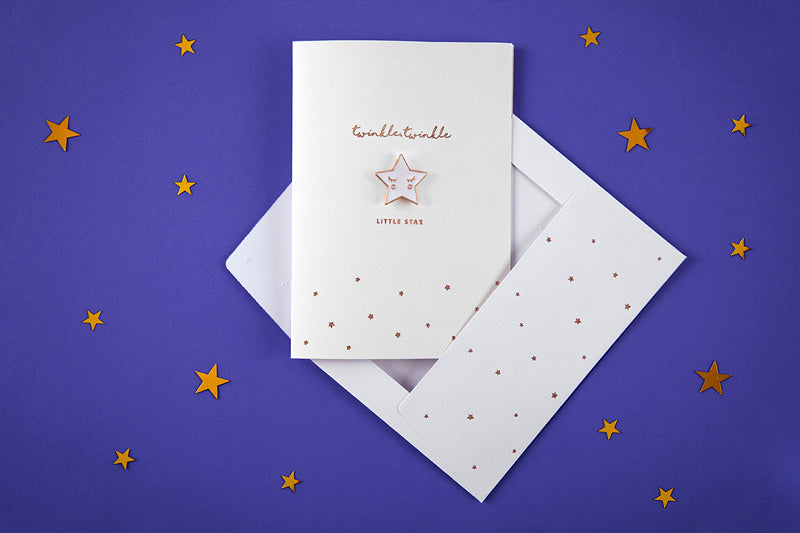 Carte de vœux Twinkle Little Star 14.8cm