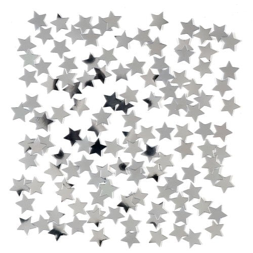 Confetti de table Étoile argentée 1cm 600pcs