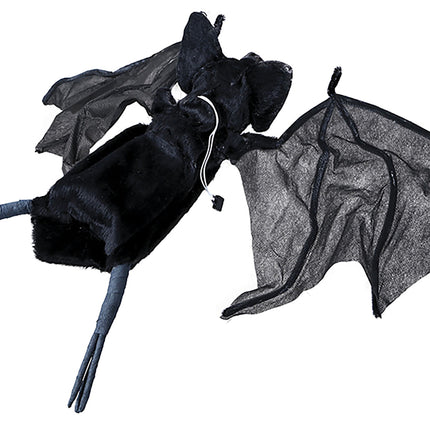 Décoration suspendue d'Halloween Chauve-souris avec lumière 31cm