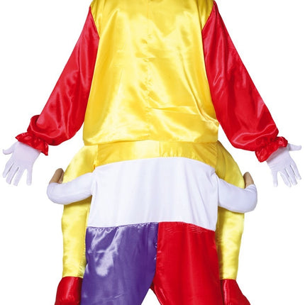 Killer Clown Carry me costume Men