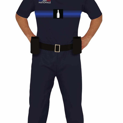 Costume de policier Hommes National