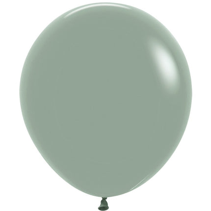 Ballons Pastel Crépuscule Laurier Vert 45cm 25pcs