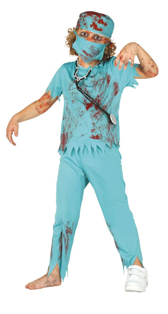 Costume d'Halloween Zombie Chirurgien Enfant