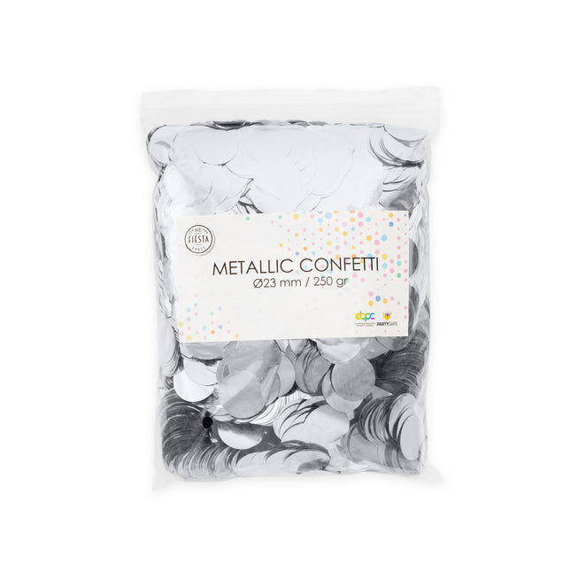 Confetti argenté métallisé 250gr