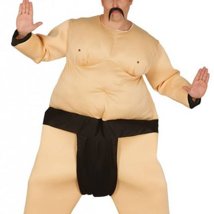 Lutteur en costume de sumo L