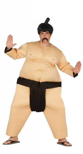 Lutteur en costume de sumo L