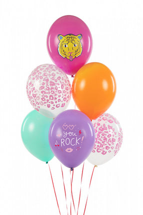 Ballons You Rock Mix 30cm 6pcs