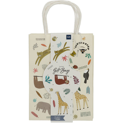 Sacs de partage Animaux de la jungle Zoo Party 6pcs