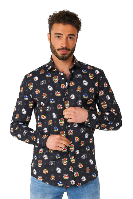 Chemise Super Mario Bad Guys Hommes OppoSuits