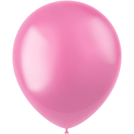 Ballons roses Metallic Bubblegum Pink 33cm 100pcs