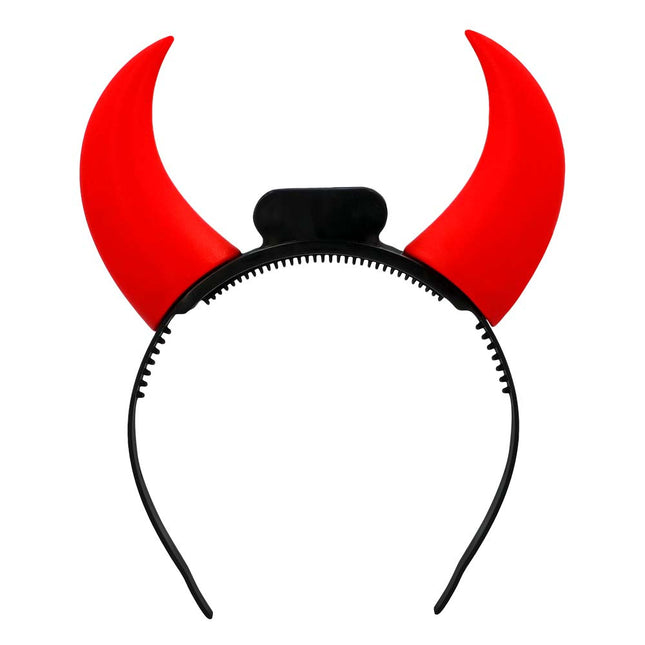 Halloween Tiara Devil Horns Led