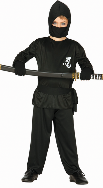 Combinaison Ninja Enfant Noir