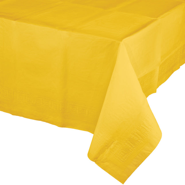 Nappe jaune en plastique 2.74m