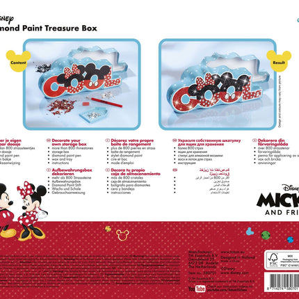 Peinture au diamant de Mickey Mouse