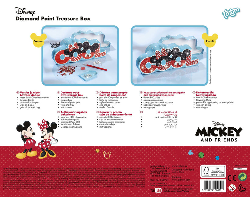 Peinture au diamant de Mickey Mouse