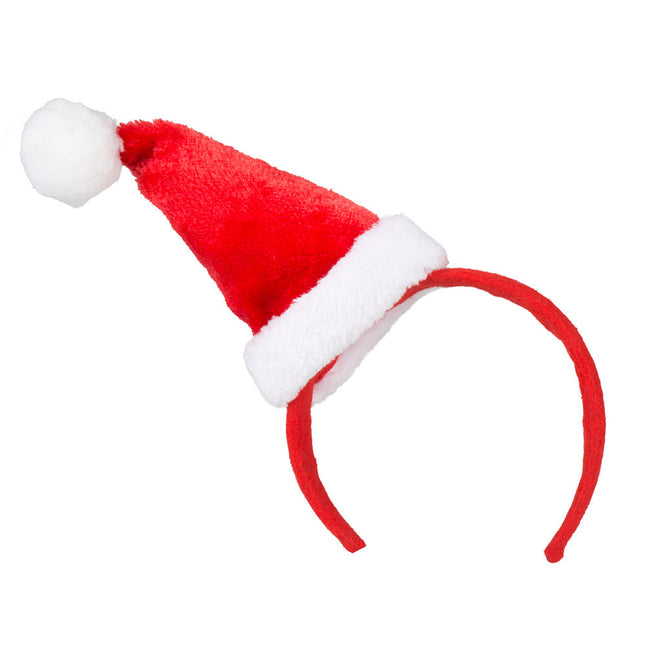 Bandeau de Noël Bonnet de Noël Rouge