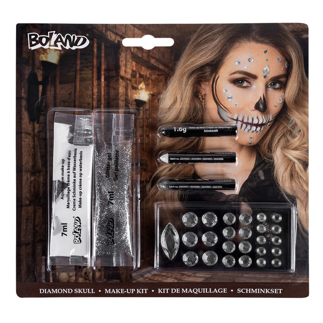 Set de maquillage d'Halloween Diamants