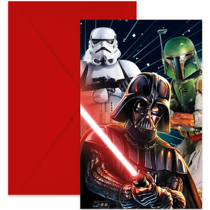 Invitation Star Wars Galaxy 6pcs