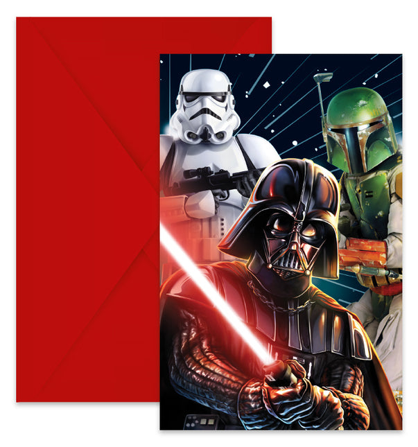 Invitation Star Wars Galaxy 6pcs