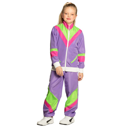 Tracksuit Faulty Child Purple