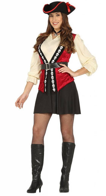 Costume de pirate - crânes de femmes