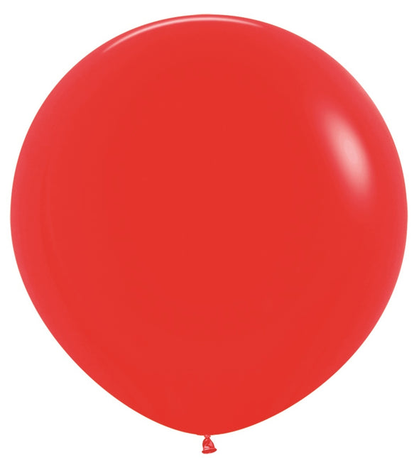 Ballons de baudruche rouge 91cm 2pcs