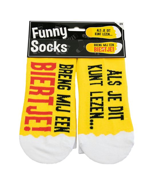 Funny Socks Beer 1 paire